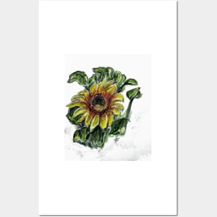 Summer Sunflower Posters and Art